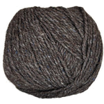 Ball of mildly tweedy yarn color Terrain