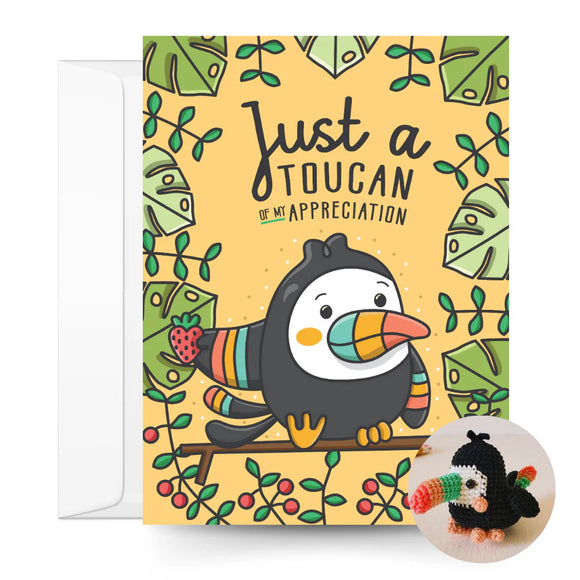 Greeting Card with Crochet Pattern by The Kindness Company