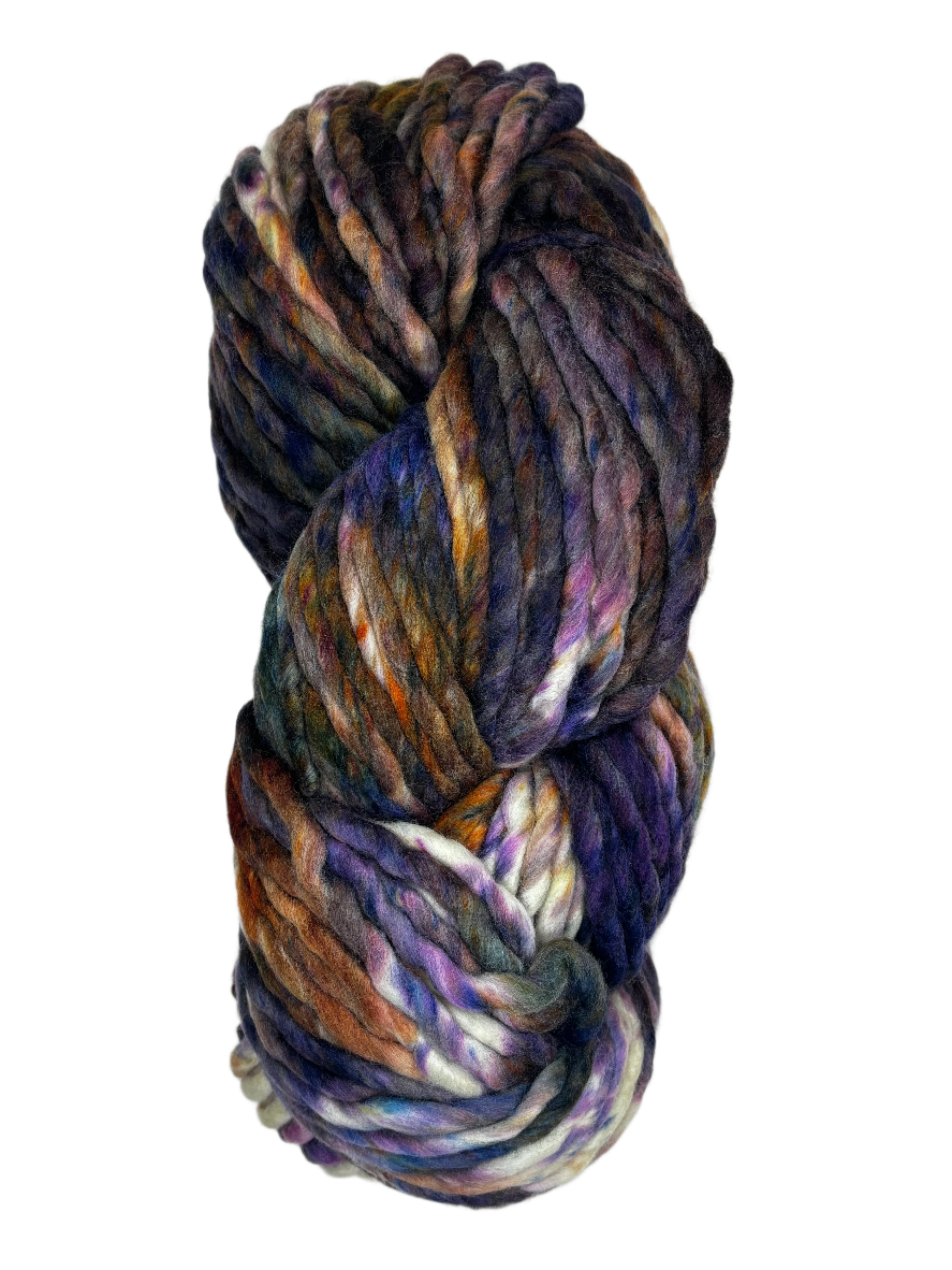 Multi colored skein of yarn