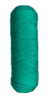 Turquoise skein of cotton yarn