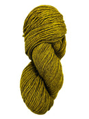 Skein of alpaca yarn color rustic yellow
