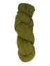 Skein of alpaca yarn color hops green 