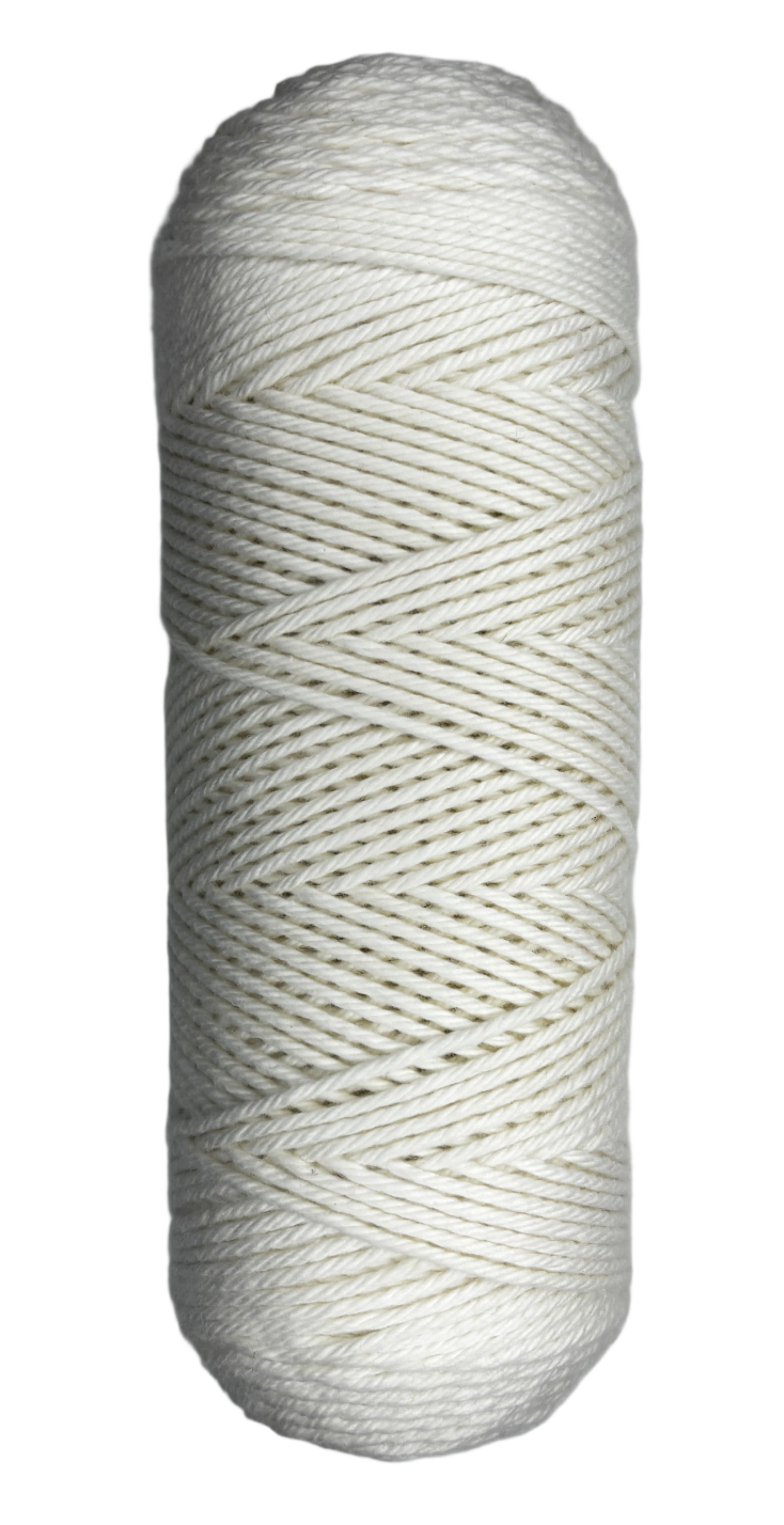 White skein of cotton yarn