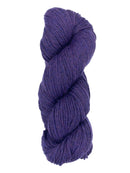 A skein of Berroco Vintage Worsted yarn color purple