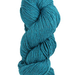 A skein of Berroco Vintage Worsted color teal