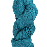 A skein of Berroco Vintage Worsted color teal