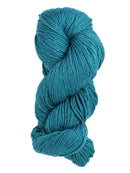 A skein of Berroco Vintage Worsted color teal