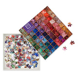 Wall of Wool Jigsaw Puzzle pieces