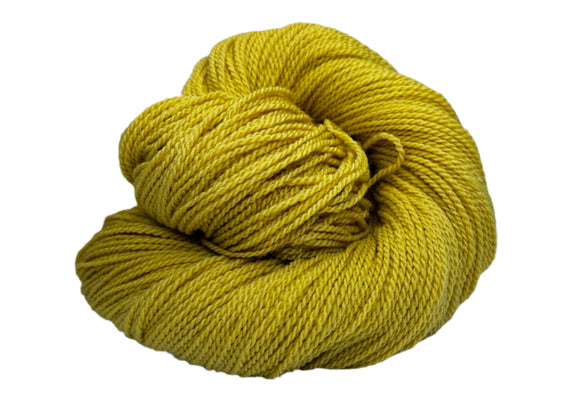 grain yellow skein of yarn 