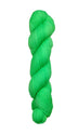 A skein of hand-dyed fingering/sock yarn color green 