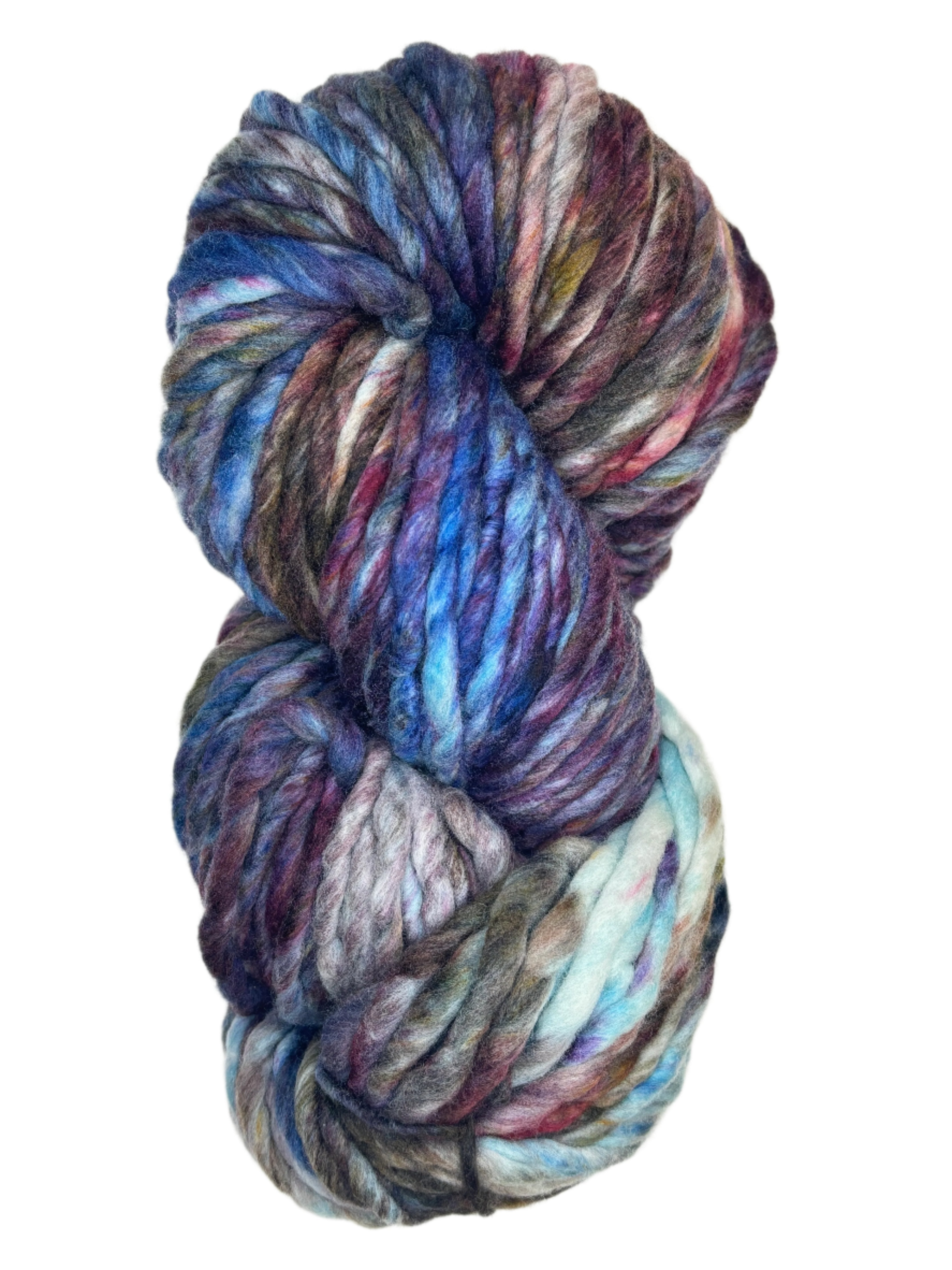 Multi-colored skein of yarn