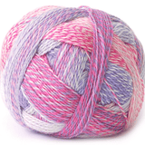 Schoppel Wolle Crazy Zauberball yarn color pink and purple