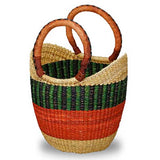 African Bolga Baskets: Mini Tote