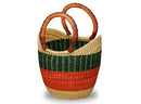African Bolga Baskets: Mini Tote-3
