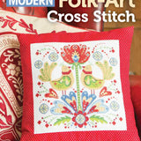 Modern Folk-Art Cross Stitch by Immediate Media