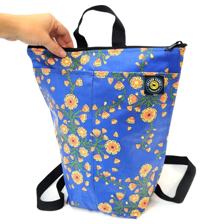 Splash Fabric Backpack