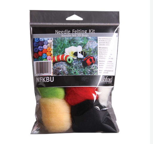 Ashford Needle Felting Kit Bugs