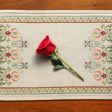 Arcadian Peony - Cross stitch kit from Avlea Folk Embroidery