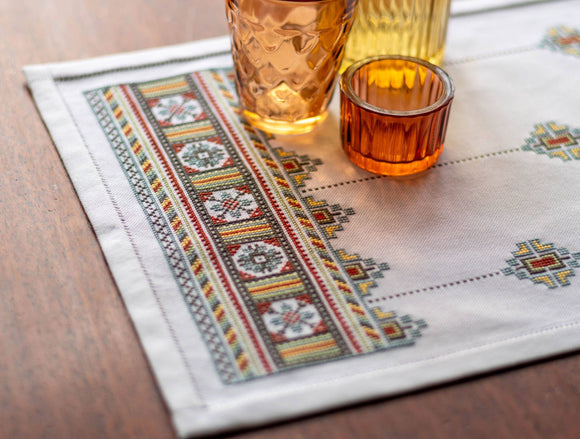 Avlea Folk Embroidery - Kyivan Stars cross stitch kit