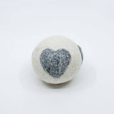 Fibres of Life - Wool & Felt - Felt Dryer Ball - Heart
