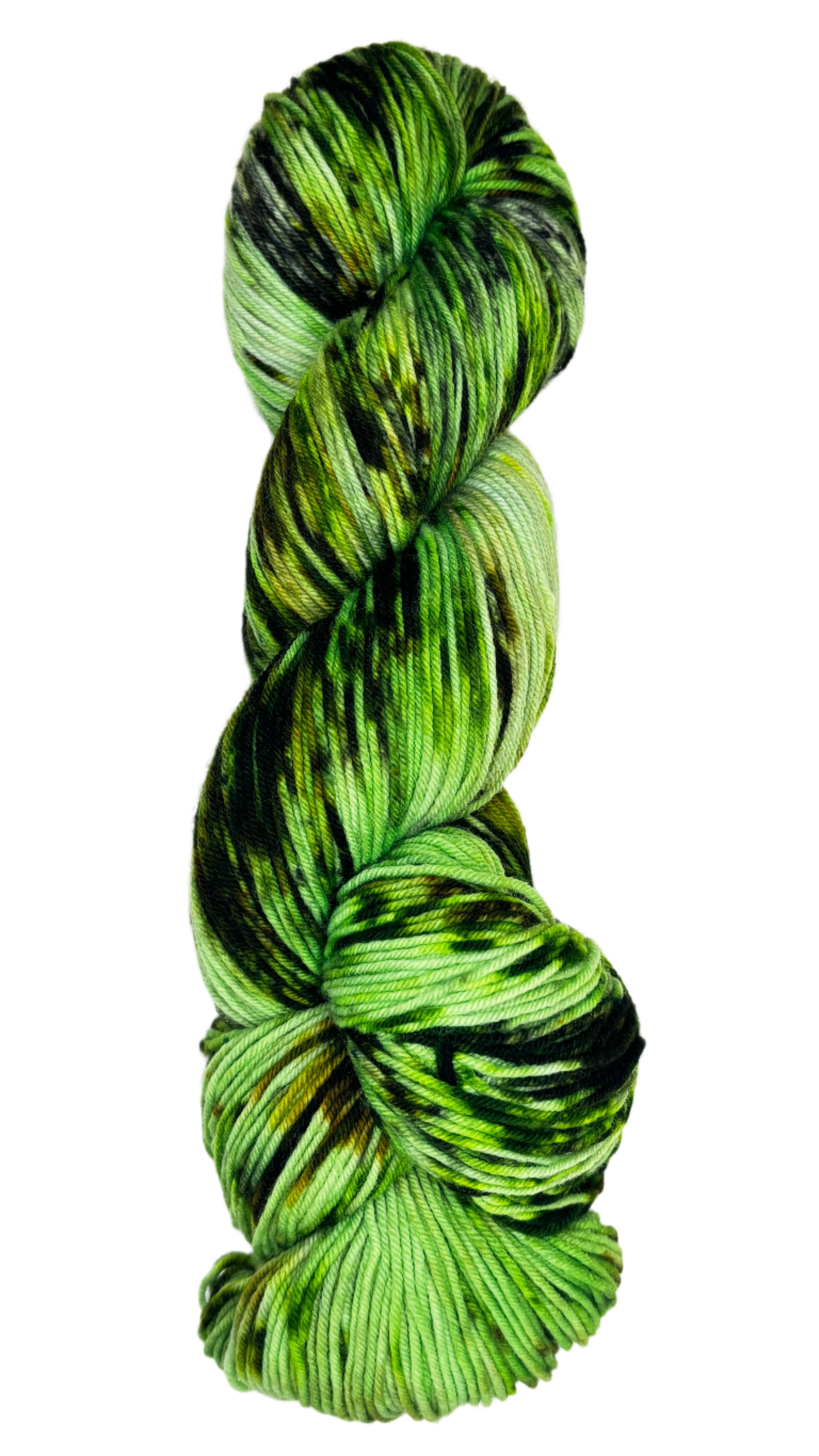 multi-colored skein of yarn 