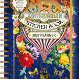 Antiquarian Sticker Book 2027 Monthly/Weekly Planner Calendar