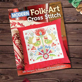 Modern Folk-Art Cross Stitch by Immediate Media