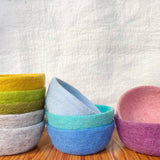 Fibres of Life Felt Wool Bowls
