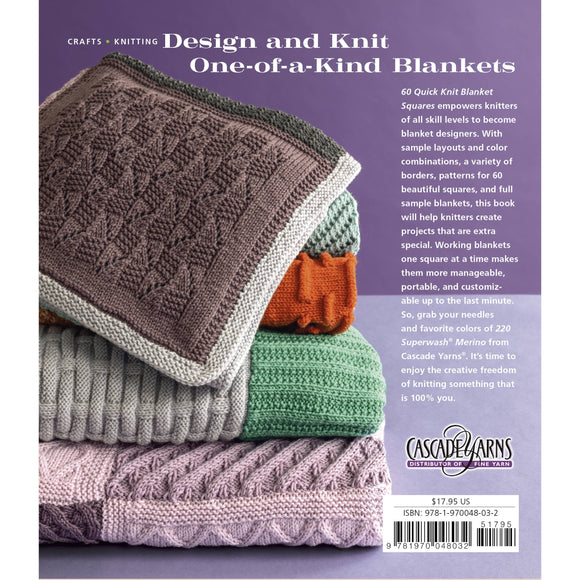 60 Quick Knit Blanket Squares: Mix & Match for Custom Designs