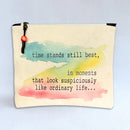 Pretty Clever Words - Canvas Zipped Bags-15