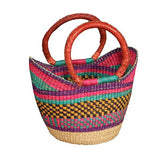 African Bolga Baskets: Mini Tote