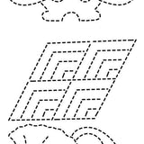Sashiko Stencils #2 Crests, Borders & Classic Motifs by Sylvia Pippen