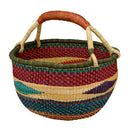 African Bolga Baskets: Medium Round-3
