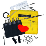 ChiaoGoo Twist Shorties Interchangeable Needle Set - #9-11