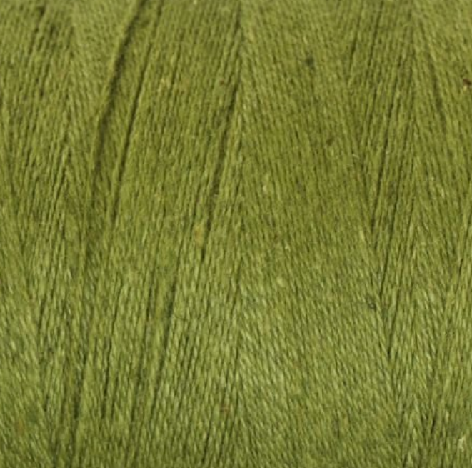 Ashford Cottolin Cotton / Linen Weaving Yarn color green