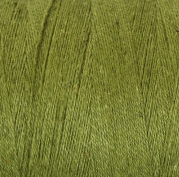 Ashford Cottolin Cotton / Linen Weaving Yarn color green
