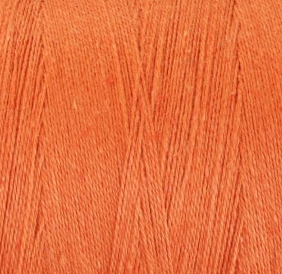 Ashford Cottolin Cotton / Linen Weaving Yarn color orange