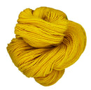 golden yellow skein of yarn 