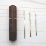 Wooden Storage Cases with Tapestry Needles from Fox & Pine Stitches