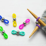 Fox & Pines Stitches: Stitch Huggers | Silver Ball Knitting Notions Colorful