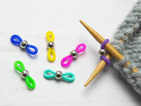 Fox & Pines Stitches: Stitch Huggers | Silver Ball Knitting Notions Colorful