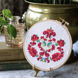 Trondheim Bloom - Embroidery kit from Avlea Folk Embroidery