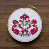 Trondheim Bloom - Embroidery kit from Avlea Folk Embroidery