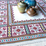 Ukrainian Tulips  - Cross stitch kit from Avlea Folk Embroidery