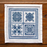 Mediterranean Sampler - Cross stitch kit from Avlea Folk Embroidery