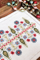 Avlea Folk Embroidery - Delphian Cornflower cross stitch kit-1