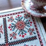 Balkan Quartet - Cross stitch kit from Avlea Folk Embroidery