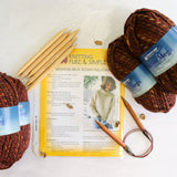 My First Sweater Top Down Sweater Class - October & November 2026, 3 Sessions