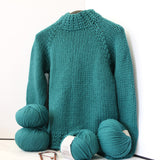 My First Sweater Top Down Sweater Class - October & November 2026, 3 Sessions