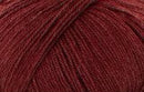 Detailed image of Fonty Moustache Fingering Weight Yarn in the color brick red